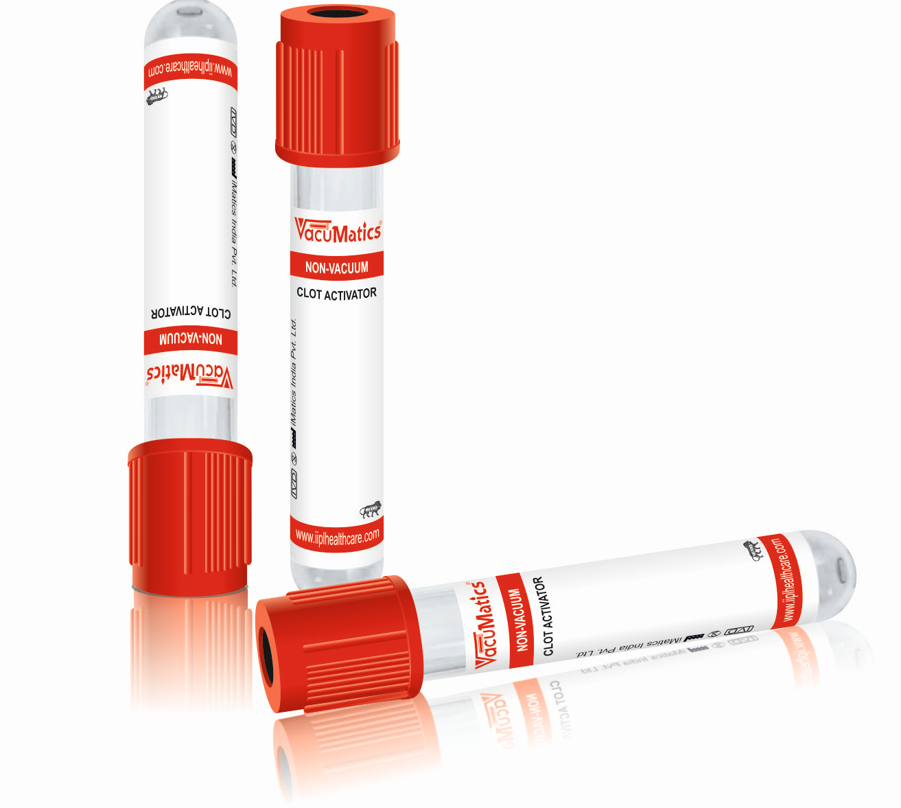 Clot Activator: Non – Vacuum Blood Collection Tubes