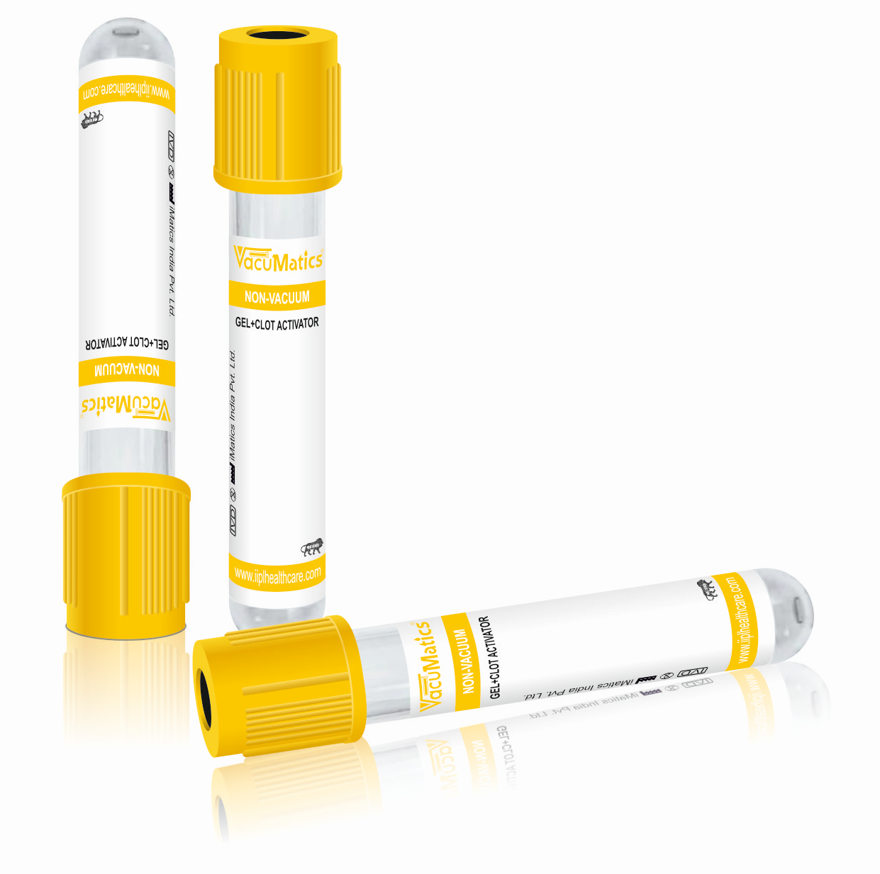 Gel+Clot Activator: Non–Vacuum Blood Collection Tubes