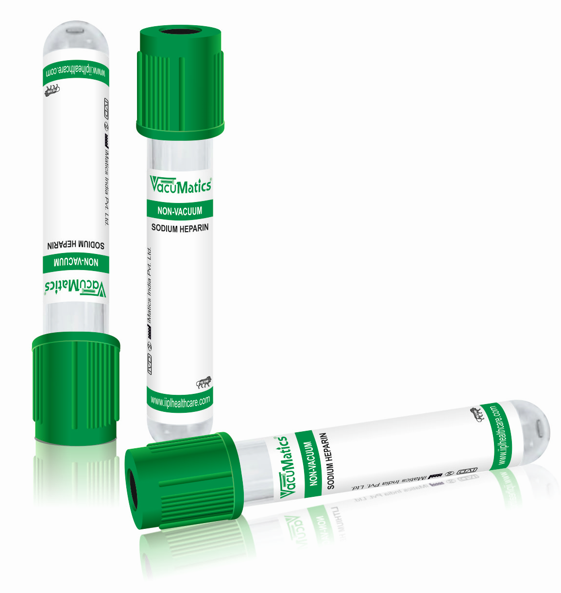 Sodium Heparin: Non–Vacuum Blood Collection Tubes